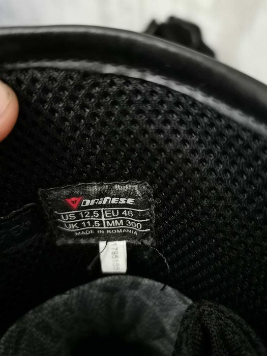 Cizme moto piele marca Dainese Gore-tex mărime 46