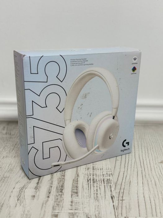 Casti Gaming Wireless LOGITECH G735, RGB, surround, alb