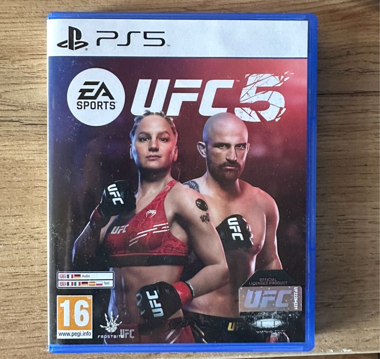 Продается диск UFC 5! Версия для PlayStation 5! Почти новый