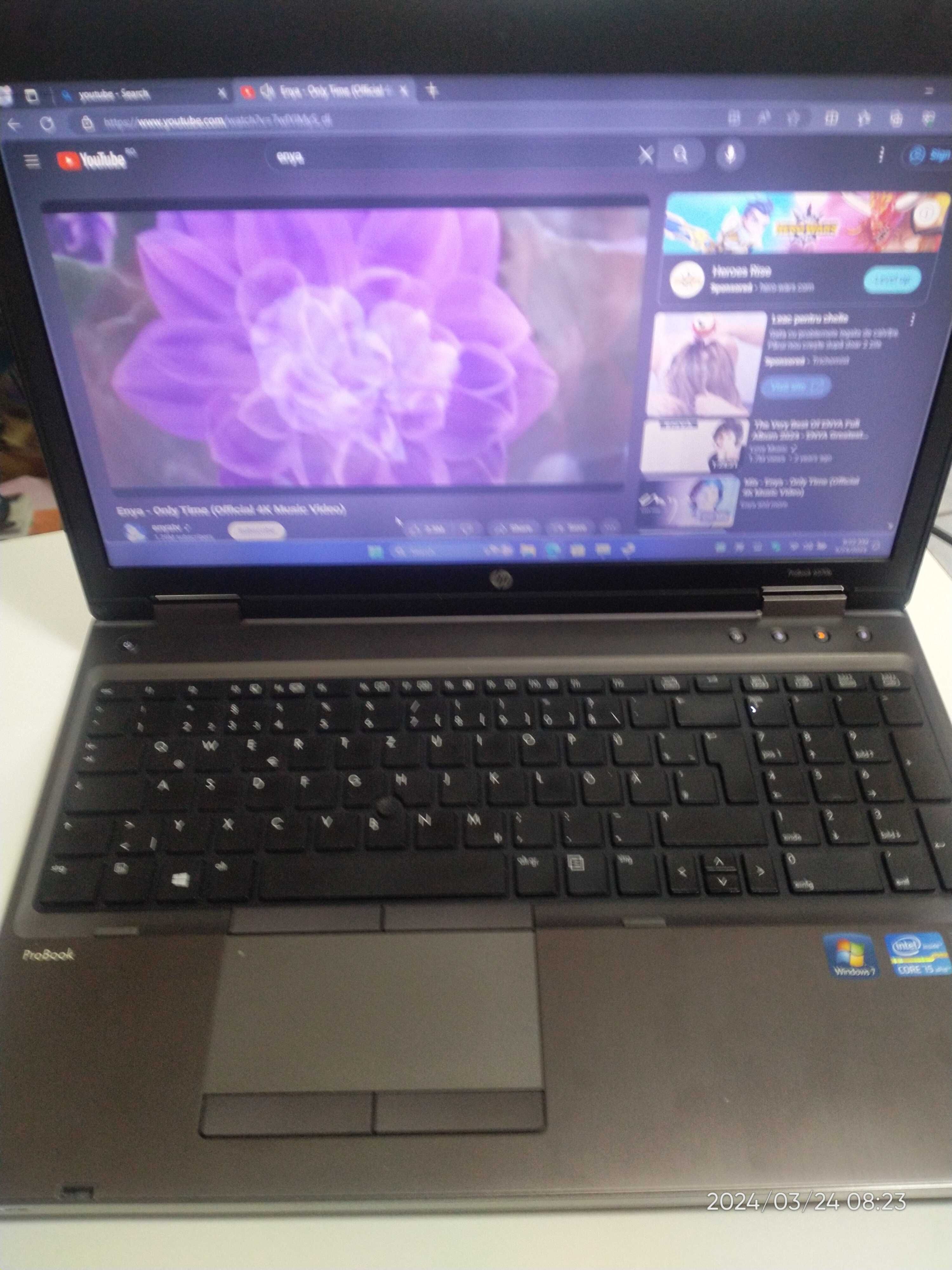 Laptop HP ProBook 6570b, I5-3360m, 8Gb ram, hdd 500Gb