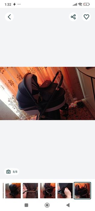 Детская коляска 2 в 1