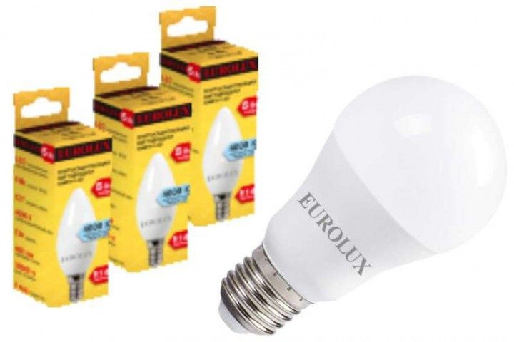 Лампа светодиодная (Энергосбергающие) бренд Ресанта и Eurolux