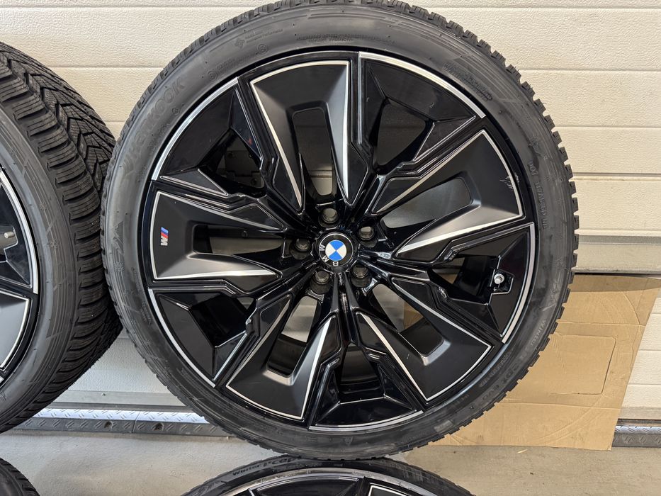 Jante Originale BMW M packet R21 Seria7 G70 echipate iarna noi 2025