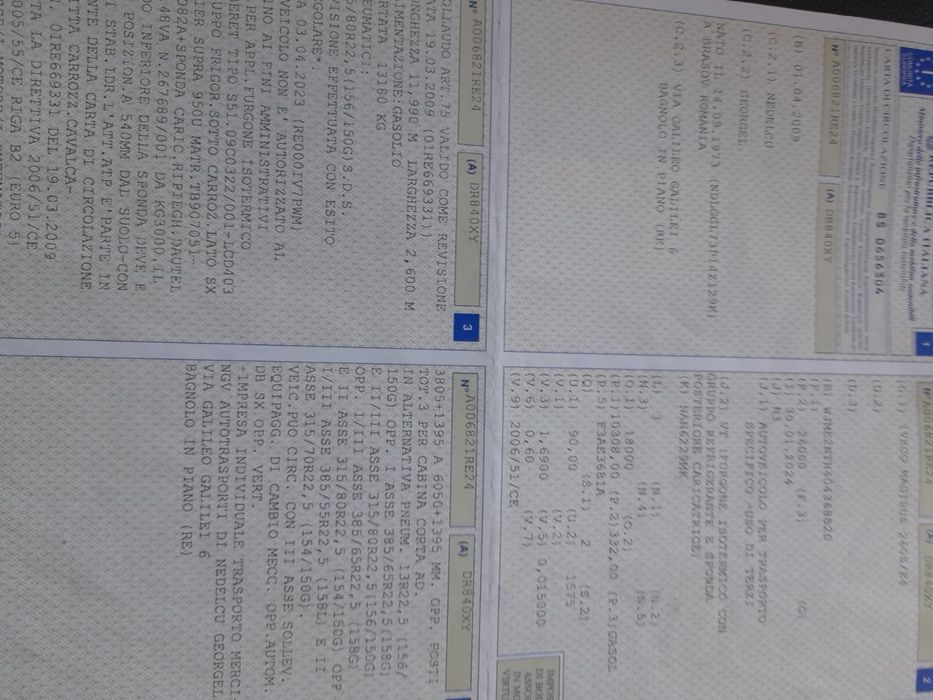 Camion iveco stralis