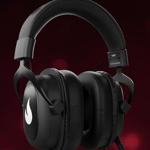 Casti noi in cutie cu 2 ani de garantie FLAMEFALL YMIR gaming headset