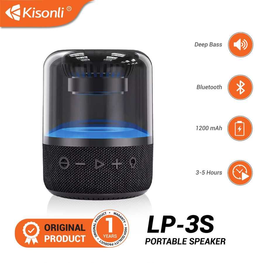 Колонка Kisonli Bluetooth LP-3S   (NT8594)