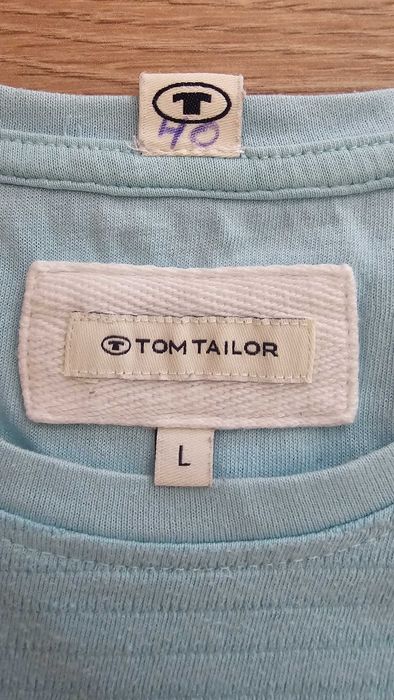 Tricou Tom Tailor, turcoaz, bărbați, mărimea L