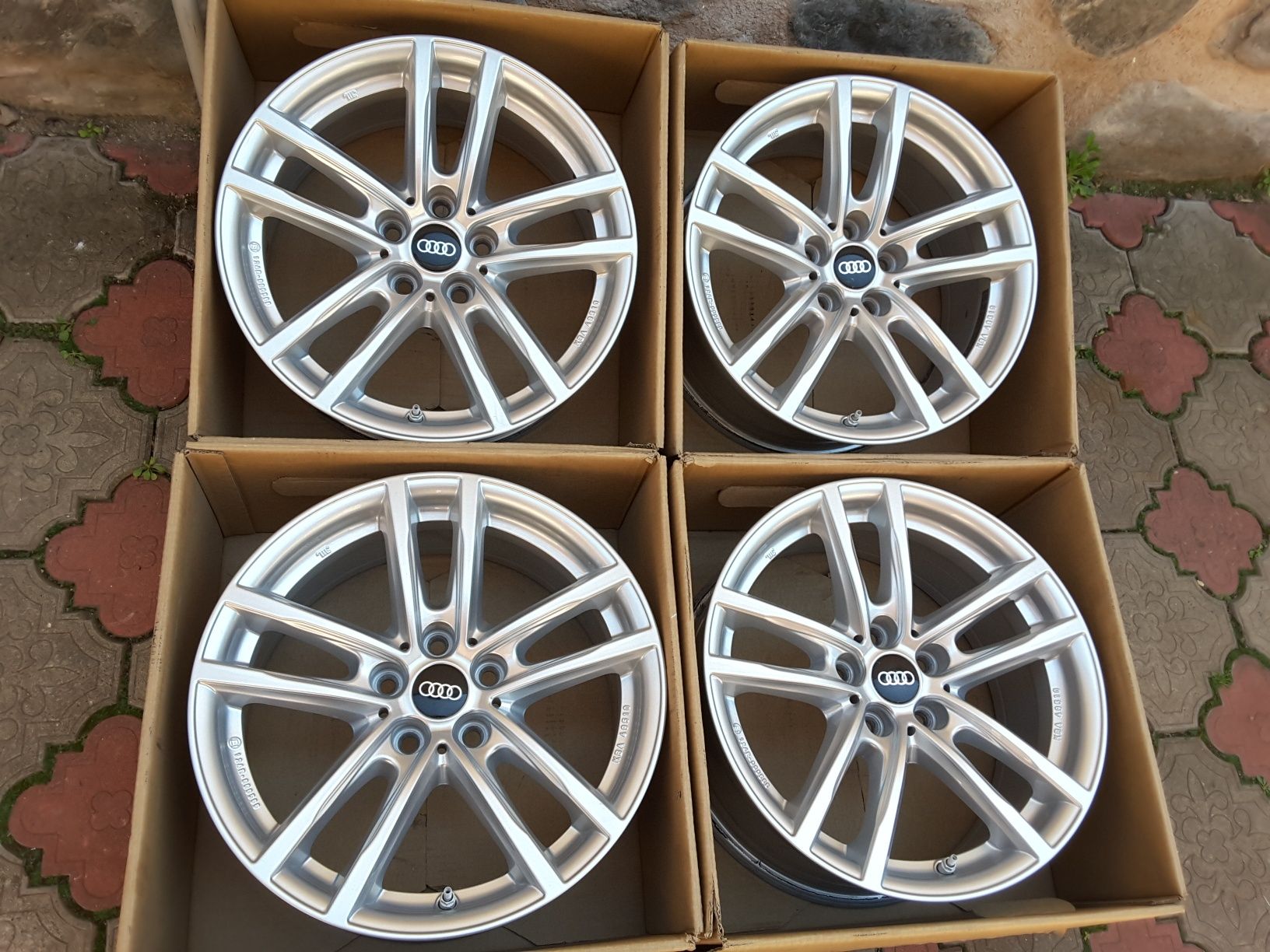 jante aliaj 17; 5x112; Audi a4b8 a4 b8, a4b9 a4 b9, A5, A6 C7 C8,Q3,Q5