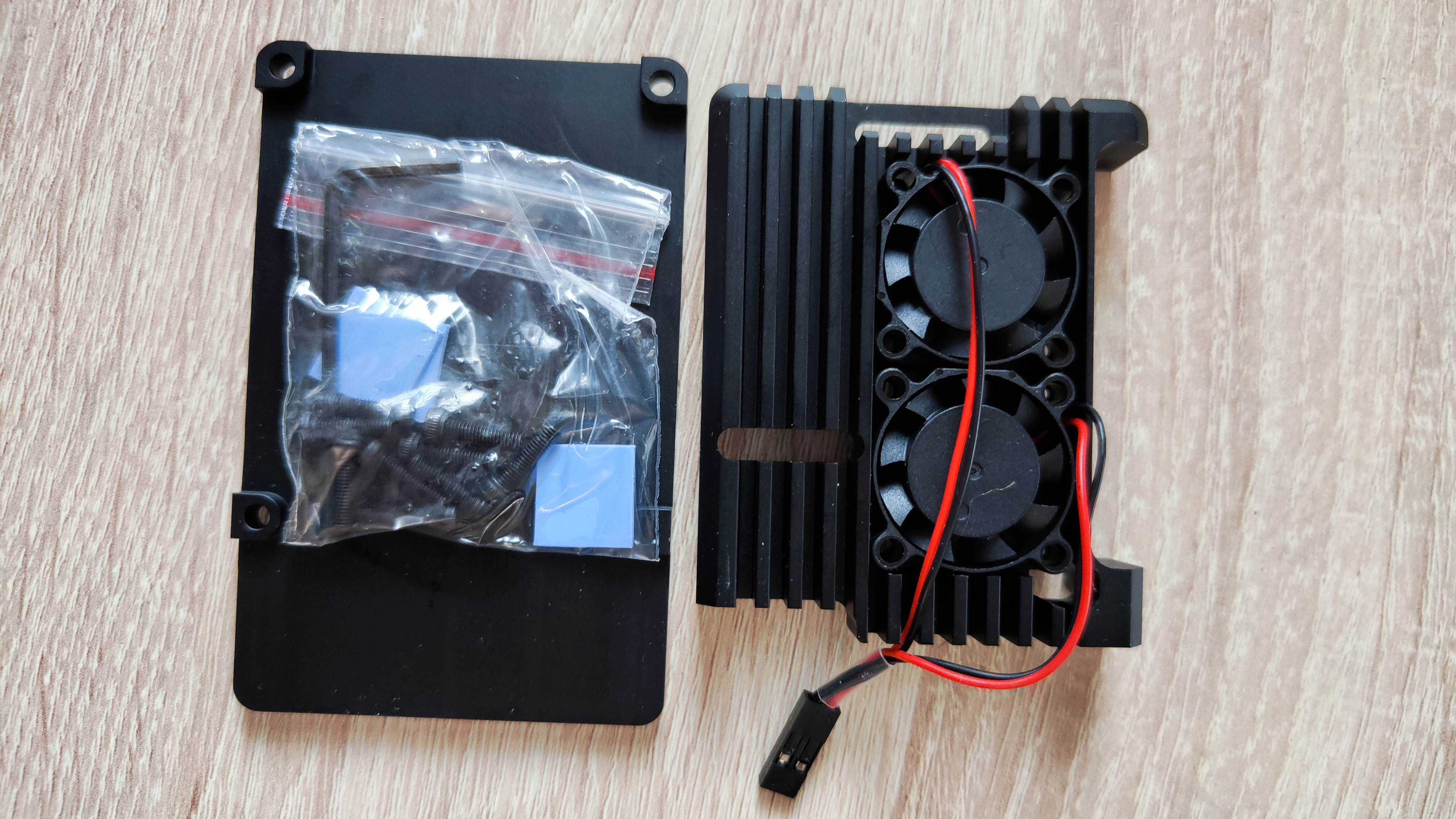Корпус-радиатор (кулер) для raspbery Pi3