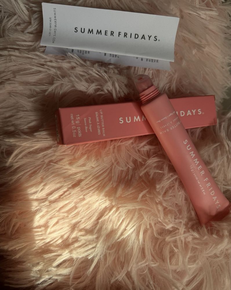 Summer Fridays butter lip balm