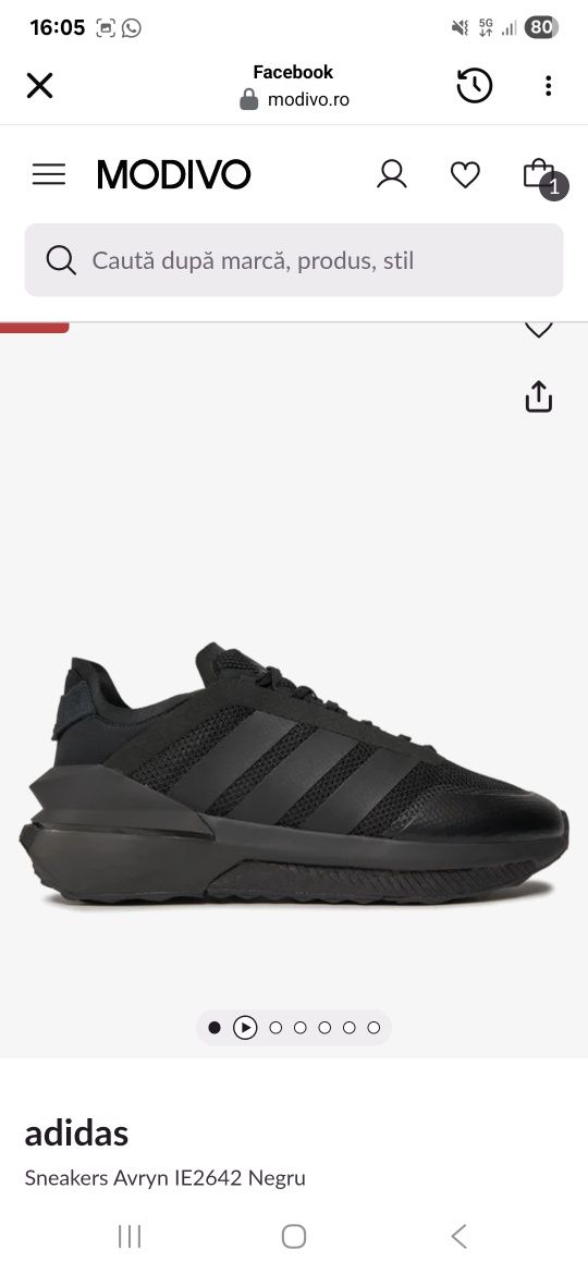 ADIDASI ADIDAS AVRYN NOI 42,5 IN CUTIE* nike,puma,asics,reebok