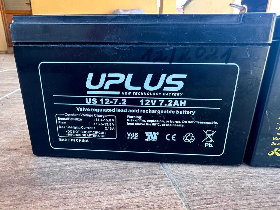 Baterie acumulator pentru UPS UPLUS, LONG 12V 7.2 Ah