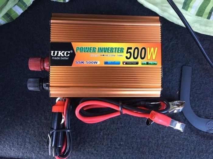 Invertor Curent 24V la curent 220V ( 500W) laptop,tv