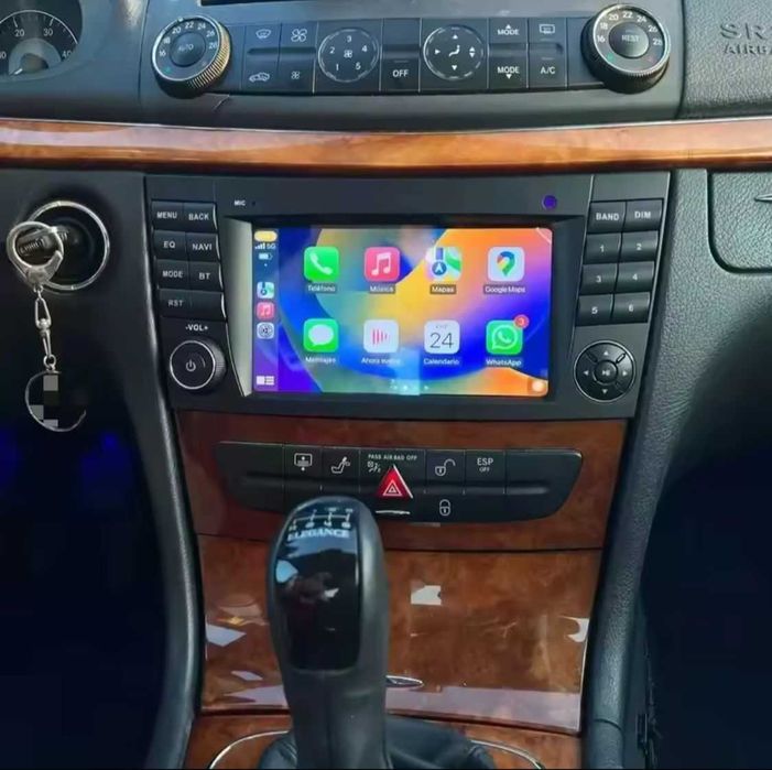 Navigație Android dedicată Mercedes E Class W211, CLS C219 2002-2009