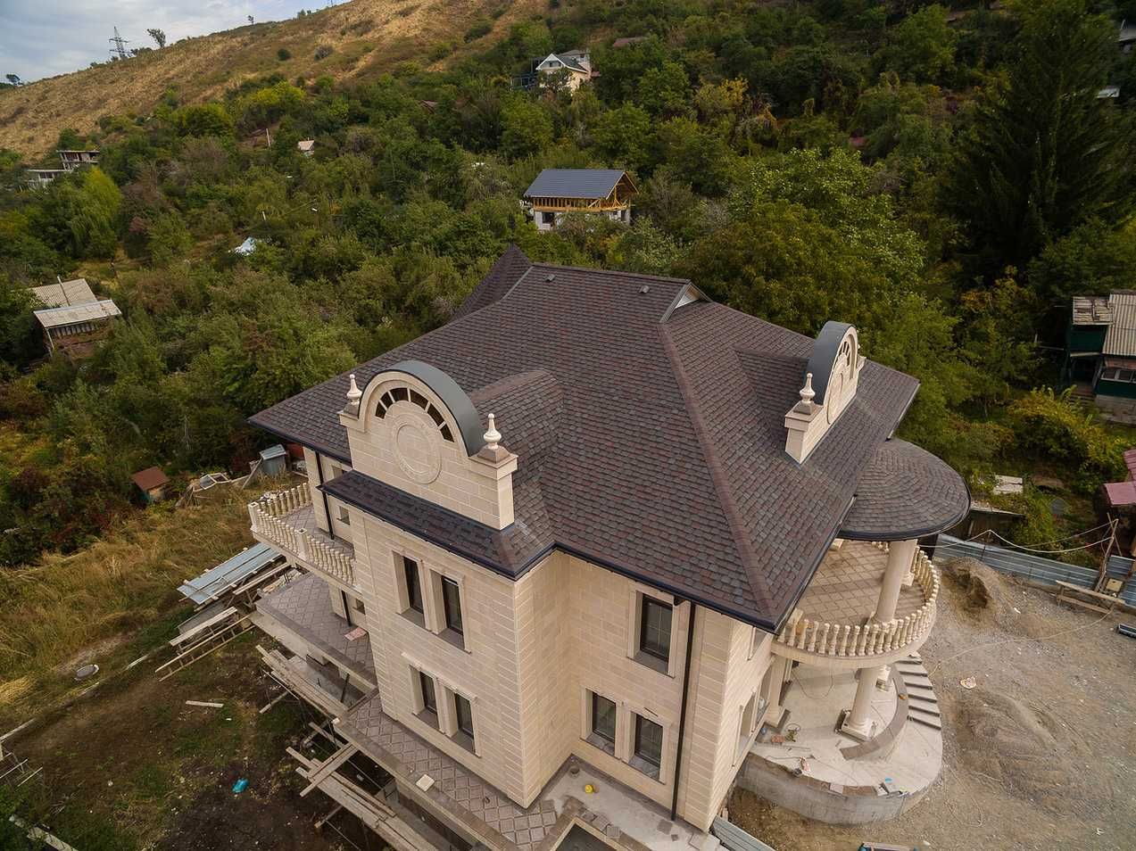 Крыша, Гибкая черепица, Мягкая Кровля, Андулин, Ондулин, кровля