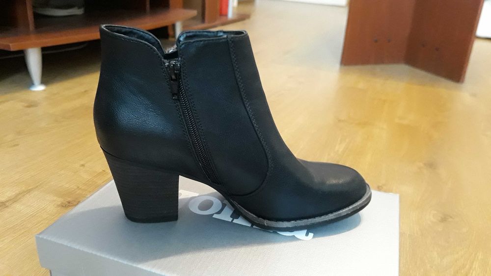 Botine negre dama 40