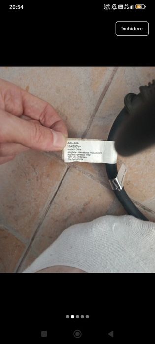 Cablu rezistent la apa