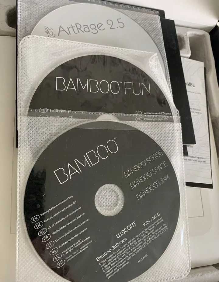 WACOM Bamboo FUN CTE-450 графичен таблет