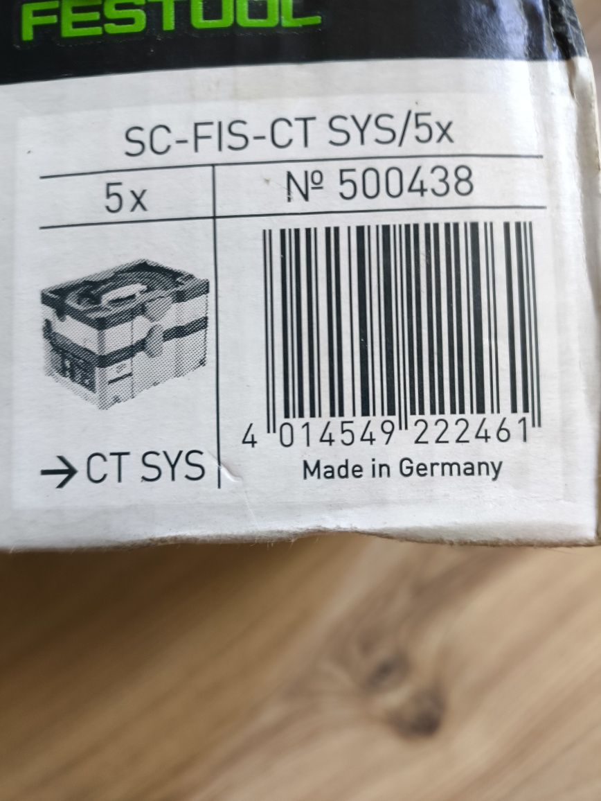 Торбичка филтърна FESTOOL SC FIS-CT SYS / 5