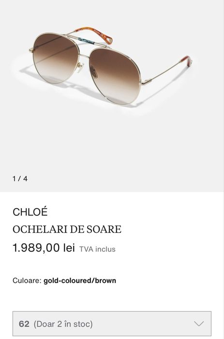 Ochelari de soare Bottega- YSL și Chloe