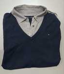 Дамски пуловер с риза Tommy Hilfiger