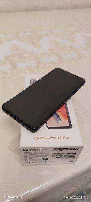 Redmi note 12 pro хотира 8+8/256  Холати идеал коробка, документ  бор