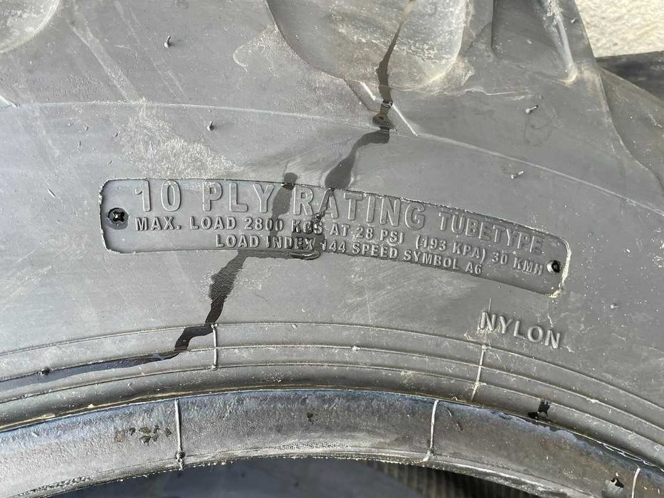 16.9-30 Anvelope noi de tractor spate cu 10pliuri OZKA Cauciucuri