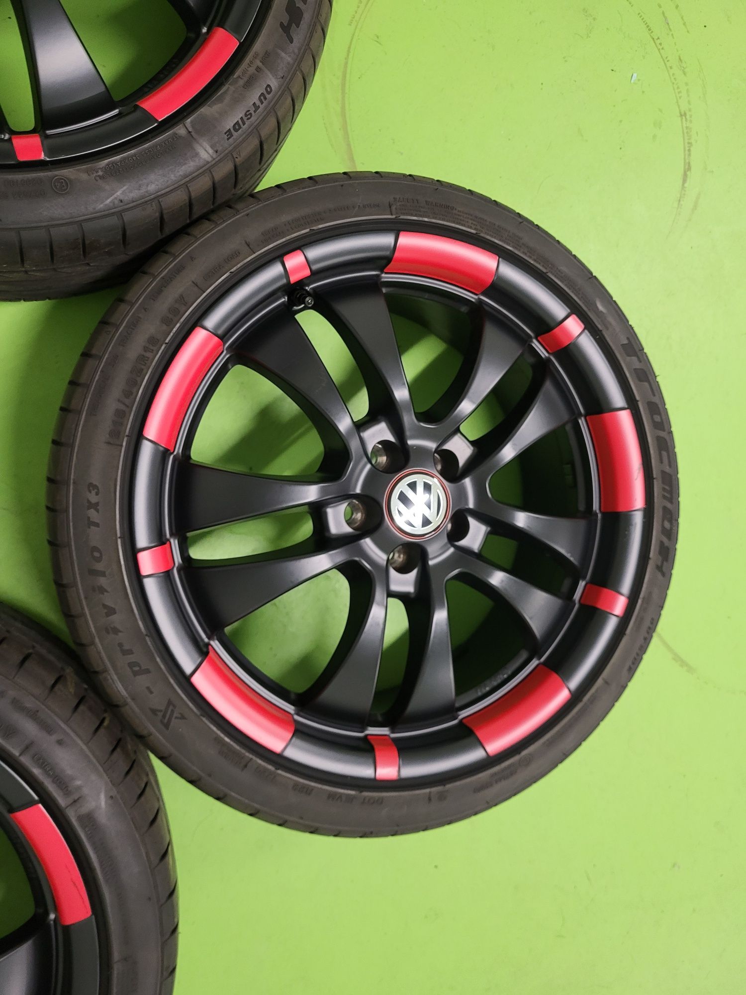 18 5x100 Vw Golf 4 Bora Audi A1 A3 Skoda Subaru 5х100
