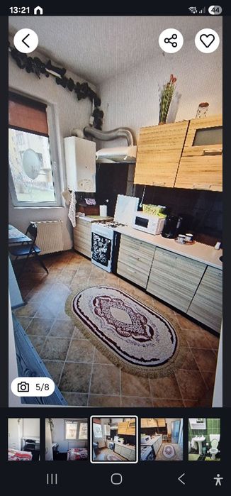 Inchiriez apartament cu 2 camere in Florești