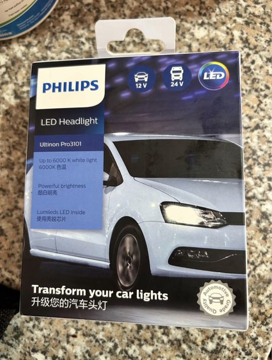 Led крушки PHILIPS ultinon pro 3101