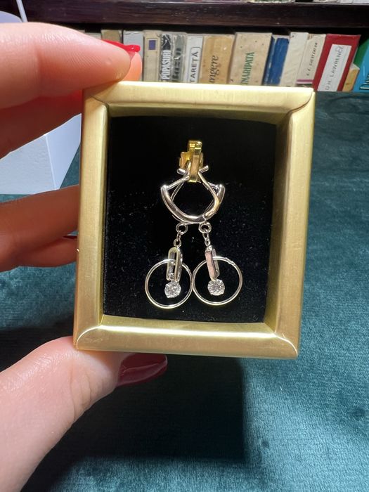 Cercei de argint Meli Melo noi