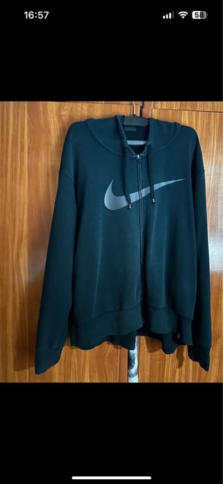 Hanorac nike cu fermoar și glugă
