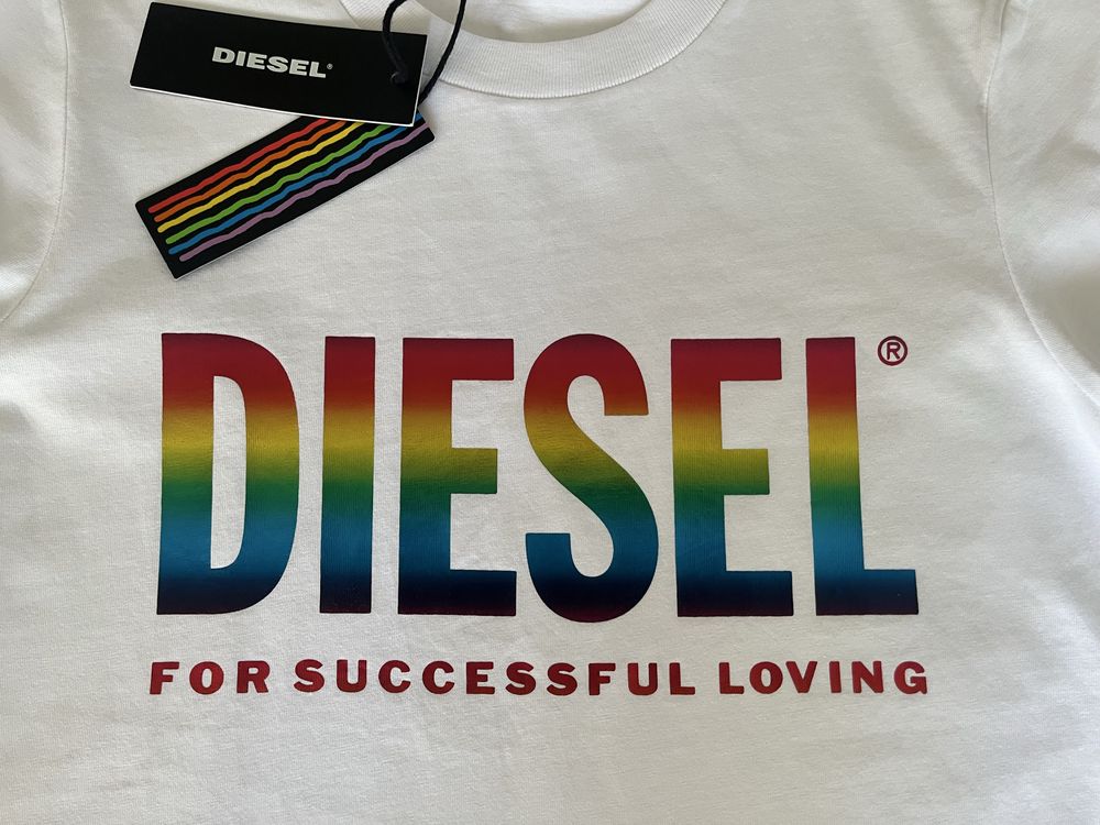 Тениска Diesel White
