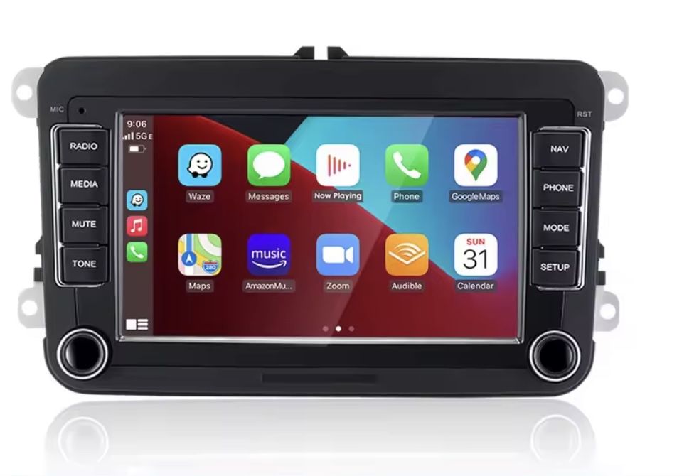 Navigatie VW Golf/Jetta/Polo/Passat CarPlay & AndroidAuto 2GB RAM 32GB