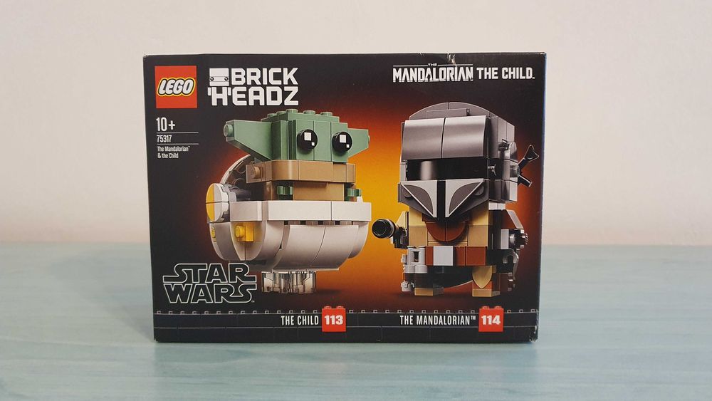 LEGO Brickheadz 75317 - The Mandalorian & The Child - Original,Sigilat