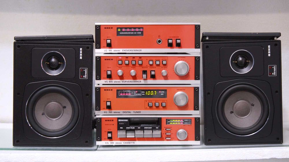 Mini linie audio Uher,2x50W.