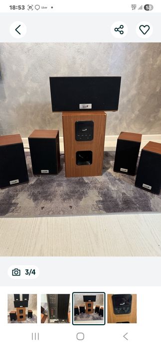 Sistem genius 5+1 subufer