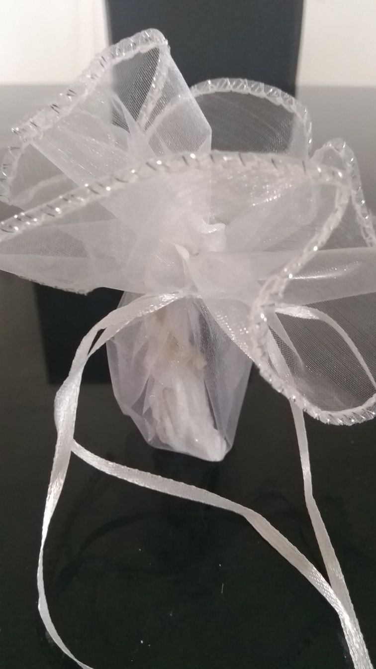 Săculeț rotund organza