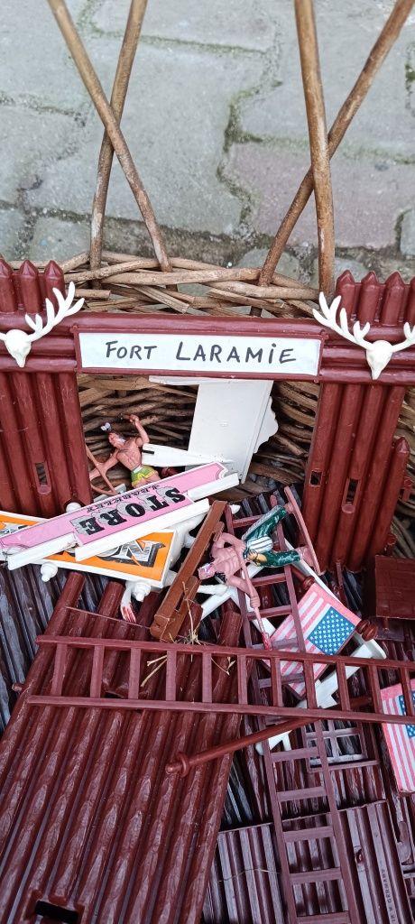 Fort Laramie West Germany, figurine plastic