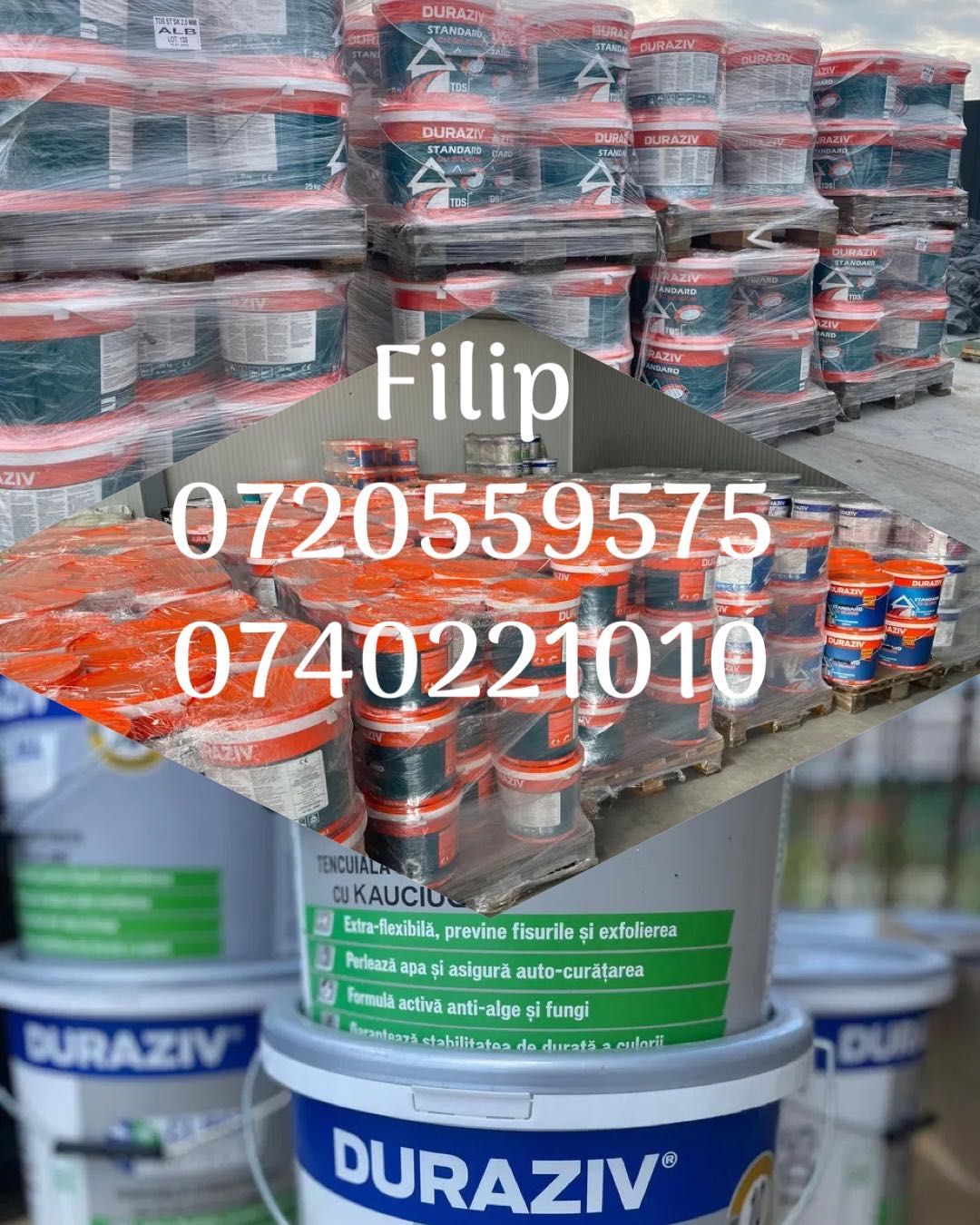 Tencuiala Decorativa cu silicon Duraziv 25kg - Kauciuc - Fassaden Top