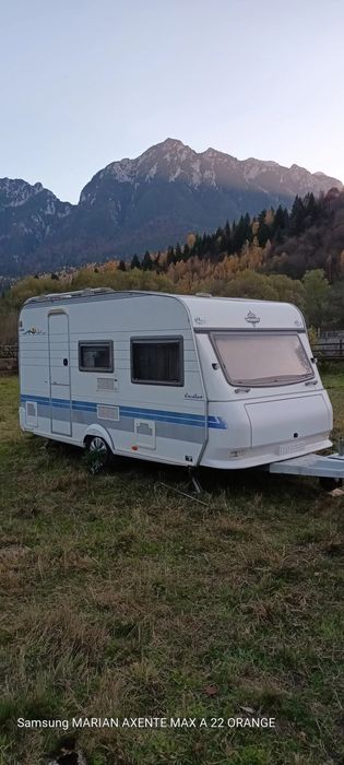 Vând o superbă Rulotă marca Hobby Excellent 400,fabricată în Olanda