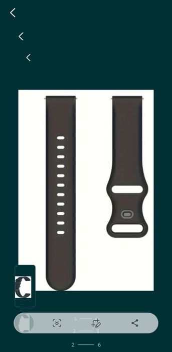 Curea silicon/piele de calitate, 22 mm, compatibilitste cu majoritatea