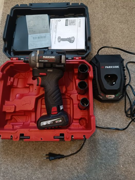 Impact parkside 350nm acumulator de 5A