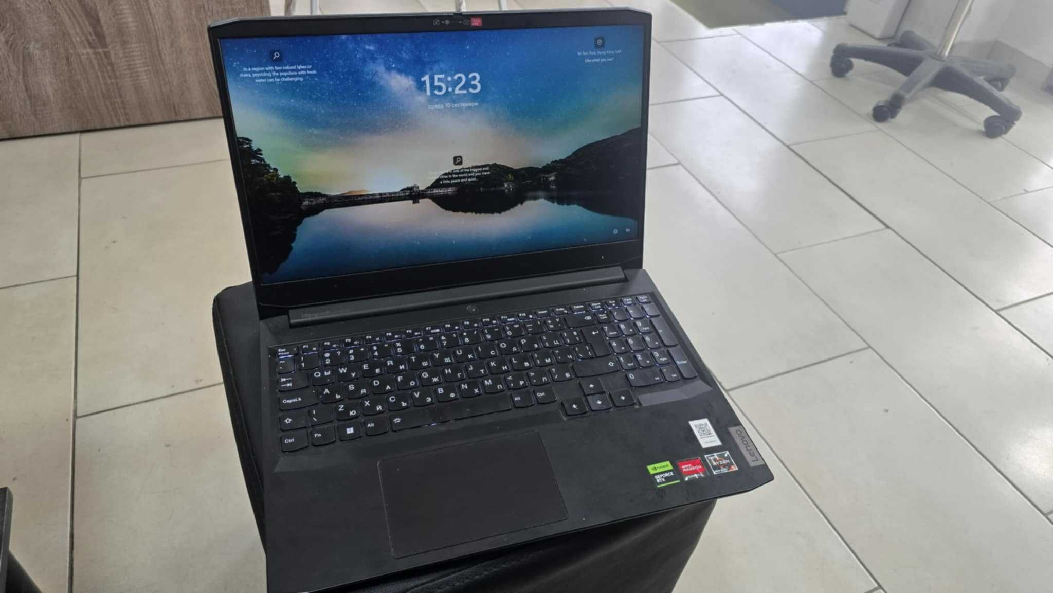 Лаптоп Lenovo IdeaPad Gaming 3 / RTXR 2050 / 16ГБ RAM  / 512SSD