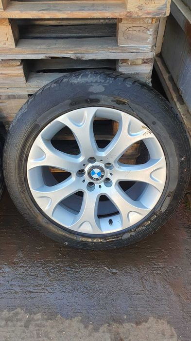 Jante BMW X5 originale aliaj magneziu R 19 cu anvelope de iarna