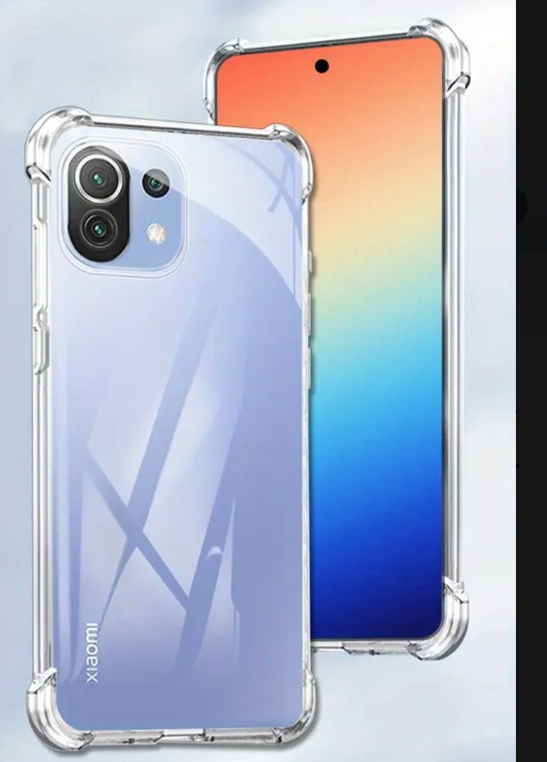 Прозрачен калъф за xiaomi 11t и 11 чисто нови