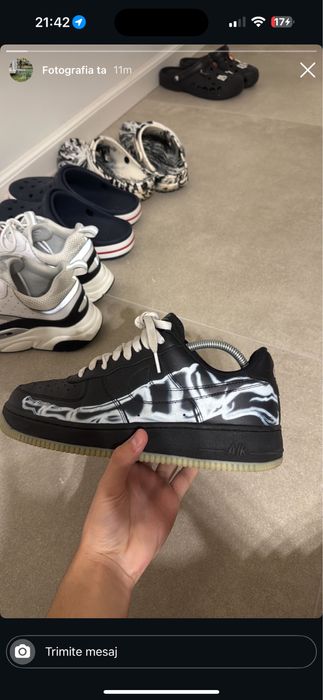 AirForce 1 skeleton