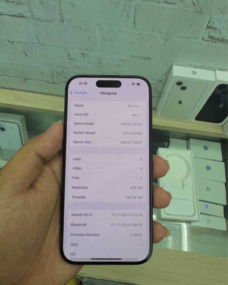 Iphone 15 pro 128