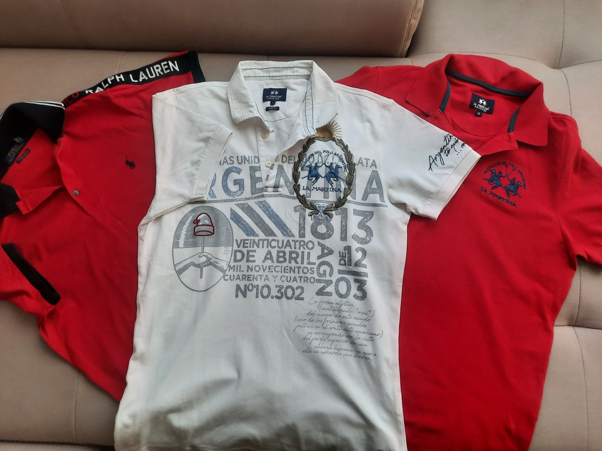 Мъжка тениска LA Martina Polo Ralph Lauren