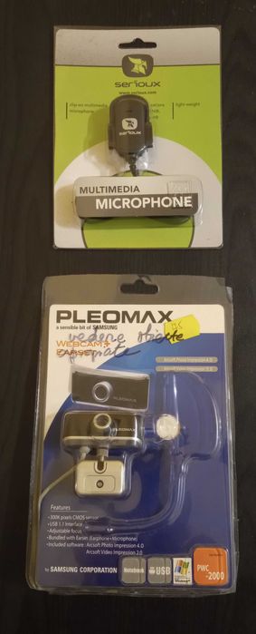 Microfon, casti A4Tech , webcam pentru pc calculator laptop